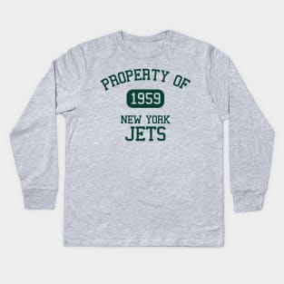 Property of New York Jets Kids Long Sleeve T-Shirt